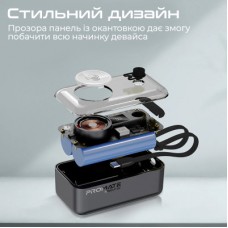 Батарея універсальна Promate 10000 mAh PD/35W, iWatch charging (mavrix.black) - Фото
