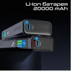 Батарея універсальна Promate 20000mAh 130W (titan-130) - Фото