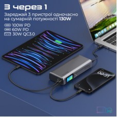 Батарея універсальна Promate 20000mAh 130W (titan-130) - Фото