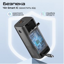 Батарея універсальна Promate 20000 mAh PD/130W (titan-130rc) - Фото