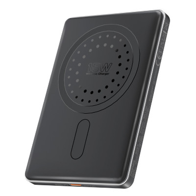 Батарея універсальна Promate 5000mAh MagSafe/15W (blade-5.black)