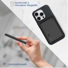 Батарея універсальна Promate 5000mAh MagSafe/15W (blade-5.black) - Фото