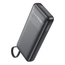 Батарея універсальна XO 20000 mAh 130W, PD, QC (XO-PR268_grey) - Фото