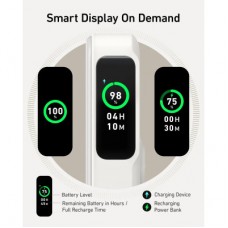 Батарея універсальна Anker MagGo 10000 mAh, Qi2/15W, PD, 27W, USB-C, white (A1654G21) - Фото