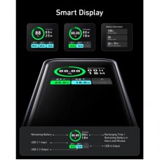 Батарея універсальна Anker Prime 20000 mAh, 200W, PD, black (A1336011) - Фото