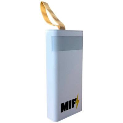 Батарея універсальна MIF 20000 mAh, QC/22.5W, White (BJ18 / 44504)