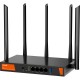 Маршрутизатор Tenda Маршрутизатор TENDA W30E Hotspot AX3000 4xGE (1xGE WAN, 2xGE LAN/WAN, 1xGE LAN) (W30E) Маршрутизатор Tenda Маршрутизатор TENDA W30E Hotspot AX3000 4xGE (1xGE WAN, 2xGE LAN/WAN, 1xGE LAN) (W30E)