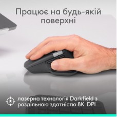 Мышка Logitech MX Master 4 for Business Wireless/Bluetooth Graphite (910-007617) - Фото