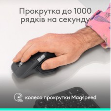 Мышка Logitech MX Master 4 for Business Wireless/Bluetooth Graphite (910-007617) - Фото