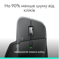 Мышка Logitech MX Master 4 for Business Wireless/Bluetooth Graphite (910-007617) - Фото