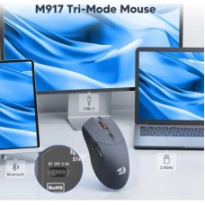 Мышка Redragon M917GB ST4R Pro Wireless/Bluetooth Black (72209) - Фото