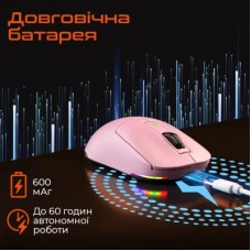 Мышка Meetion GW24 Bluetooth/Wireless/USB Yellow (MT-GW24-Y) - Фото