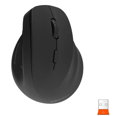 Мышка Meetion BTM010R RGB Bluetooth/Wireless Black (MT-BTM010R-A)