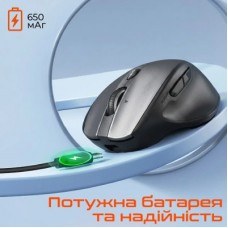 Мышка Meetion BTM007 Wireless/Bluetooth Gray (MT-BTM007-W) - Фото