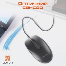 Мышка Meetion M100 USB Black (MT-M100-A) - Фото