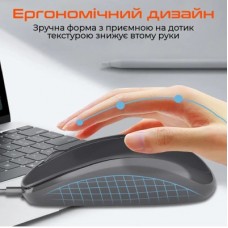 Мышка Meetion M100 USB Black (MT-M100-A) - Фото