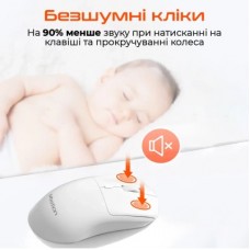 Мишка Meetion R546 Wireless Purple (MT-R546-Z) - Фото