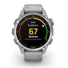Смарт-часы Garmin Descent Mk3, 43mm, Passvtd Steel/Fog Gry, Dive Computer, GPS дайвінг комп'ютер (010-02753-04) Смарт-часы Garmin Descent Mk3, 43mm, Passvtd Steel/Fog Gry, Dive Computer, GPS дайвінг комп'ютер (010-02753-04) - Фото