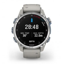 Смарт-часы Garmin Descent Mk3, 43mm, Passvtd Steel/Fog Gry, Dive Computer, GPS дайвінг комп'ютер (010-02753-04) Смарт-часы Garmin Descent Mk3, 43mm, Passvtd Steel/Fog Gry, Dive Computer, GPS дайвінг комп'ютер (010-02753-04) - Фото