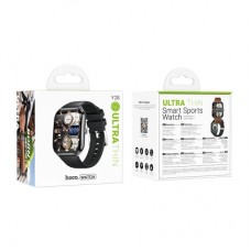 Смарт-часы HOCO Y28 AMOLED Smart sports watch (call version) Black (6942007648479) - Фото