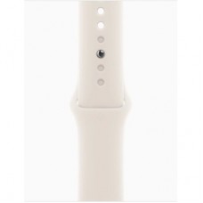 Смарт-часы Apple Watch SE 3 GPS 40mm Starlight Aluminium Case with Starlight Sport Band - S/M (MEH34RK/A) - Фото