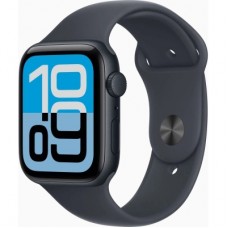 Смарт-часы Apple Watch SE 3 GPS 44mm Midnight Aluminium Case with Midnight Sport Band - S/M (MEHN4RK/A) - Фото