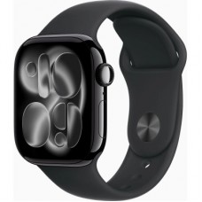 Смарт-годинник Apple Watch Series 11 GPS 42mm Jet Black Aluminium Case with Black Sport Band - S/M (MEQT4RK/A) - Фото