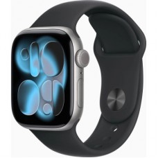Смарт-годинник Apple Watch Series 11 GPS 42mm Space Grey Aluminium Case with Black Sport Band - S/M (MEQW4RK/A) - Фото