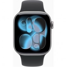 Смарт-годинник Apple Watch Series 11 GPS 42mm Space Grey Aluminium Case with Black Sport Band - S/M (MEQW4RK/A) - Фото