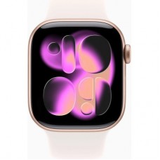 Смарт-часы Apple Watch Series 11 GPS 42mm Rose Gold Aluminium Case with Light Blush Sport Band - M/L (MEU44RK/A) - Фото
