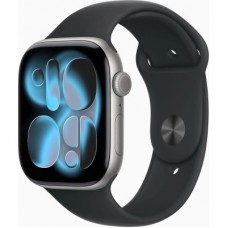 Смарт-годинник Apple Watch Series 11 GPS 46mm Space Grey Aluminium Case with Black Sport Band - S/M (MEV04RK/A) - Фото