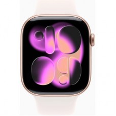 Смарт-годинник Apple Watch Series 11 GPS 46mm Rose Gold Aluminium Case with Light Blush Sport Band - S/M (MEV64RK/A) - Фото