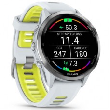 Смарт-годинник Garmin Forerunner 970, Whitestone/Amp Yellow, GPS (010-02969-11) Смарт-годинник Garmin Forerunner 970, Whitestone/Amp Yellow, GPS (010-02969-11) - Фото