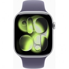 Смарт-годинник Apple Watch Series 11 GPS 46mm Silver Aluminium Case with Purple Fog Sport Band - M/L (MEVA4RK/A) - Фото