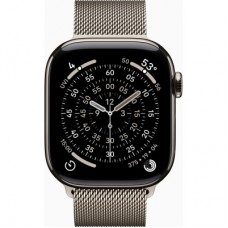 Смарт-годинник Apple Watch Series 11 GPS + Cellular 42mm Natural Titanium Case with Natural Milanese Loop (MF8P4RK/A) - Фото
