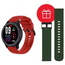 Смарт-часы 2E Motion GT2 47mm Black-red + ремінець зелений (2E-CWW21BKRD-WS) Смарт-часы 2E Motion GT2 47mm Black-red + ремінець зелений (2E-CWW21BKRD-WS)