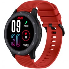 Смарт-часы 2E Motion GT2 47mm Black-red + ремінець зелений (2E-CWW21BKRD-WS) - Фото