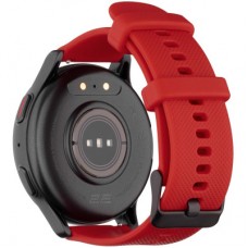 Смарт-часы 2E Motion GT2 47mm Black-red + ремінець зелений (2E-CWW21BKRD-WS) - Фото