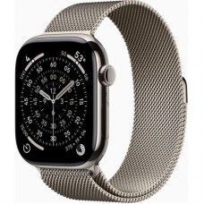 Смарт-годинник Apple Watch Series 11 GPS + Cellular 46mm Natural Titanium Case with Natural Milanese Loop - M/L (MFD04RK/A) - Фото