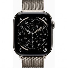 Смарт-годинник Apple Watch Series 11 GPS + Cellular 46mm Natural Titanium Case with Natural Milanese Loop - M/L (MFD04RK/A) - Фото