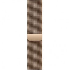 Смарт-годинник Apple Watch Series 11 GPS + Cellular 46mm Gold Titanium Case with Gold Milanese Loop - M/L (MFD84RK/A) - Фото