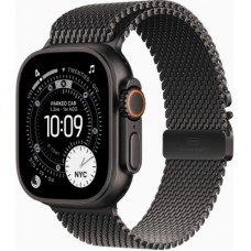 Смарт-годинник Apple Watch Ultra 3 GPS + Cellular 49mm Black Titanium Case with Black Titanium Milanese Loop - Medium (MF1Q4QP/A) - Фото