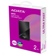 Накопичувач SSD USB 4.0 2 TB SE920 ADATA (SE920-2TCBK) - Фото