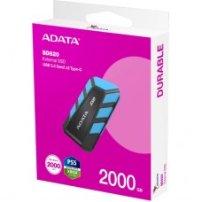 Накопитель SSD USB 3.2 2TB SD820 ADATA (SD820-2000G-CBU) - Фото