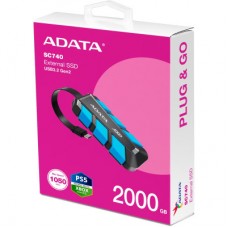 Накопичувач SSD USB 3.2 2 TB SC740 ADATA (SC740-2000G-CBU) - Фото