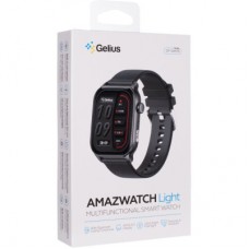 Смарт-годинник Gelius GP-SW015 Amazwatch Light Black (2099901012722) - Фото