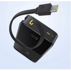 Батарея універсальна Baseus EnerFill FC51 Bipow2 Pro 20000 mAh 22,5W build-in cable USB-C black (E0027701) - Фото