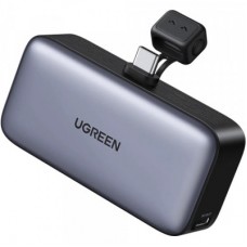Батарея универсальная Ugreen 5000mAh 22,5W USB-C In/Out, with build-in Type-C connector (PB503) (35338)