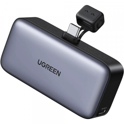 Батарея универсальная Ugreen 5000mAh 22,5W USB-C In/Out, with build-in Type-C connector (PB503) (35338)