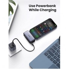 Батарея универсальная Ugreen 5000mAh 22,5W USB-C In/Out, with build-in Type-C connector (PB503) (35338) - Фото